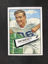 2001 Bowman #R-GM Gino Marchetti Rookie Reprints Dallas Texans