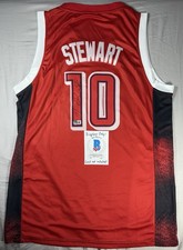 Breanna Stewart Signed USA Olympics Jersey Beckett Coa Nike Liberty Autographed 