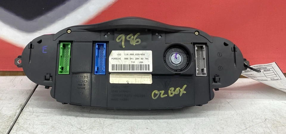 2002 PORSCHE BOXSTER 986 INSTRUMENT CLUSTER  98664120402 - Изображение 2 из 4