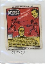 1960 Anglo American Gum Sports Parade Nedo Nadi Ramon Fonst #31 11bd