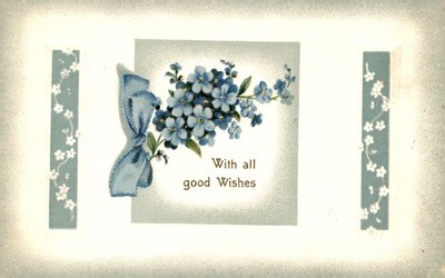 Birthday Greetings to Freundin Planic, 1909 Postcard
