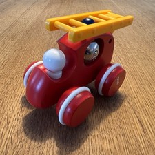 BRIO Holzspielzeug Spielzeugauto Feuerwehr - mit dezenter (!) Klingel - 30197002