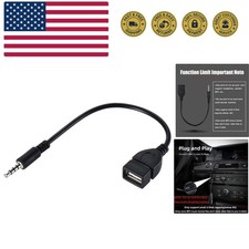 3.5mm AUX to USB Converter - Direct Music Playback from U-Disk in Vehicle