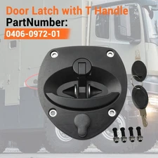Door Latch with T-Handle Steel Shaf for Cummins Generator 2 Keys Set 406-0972-01