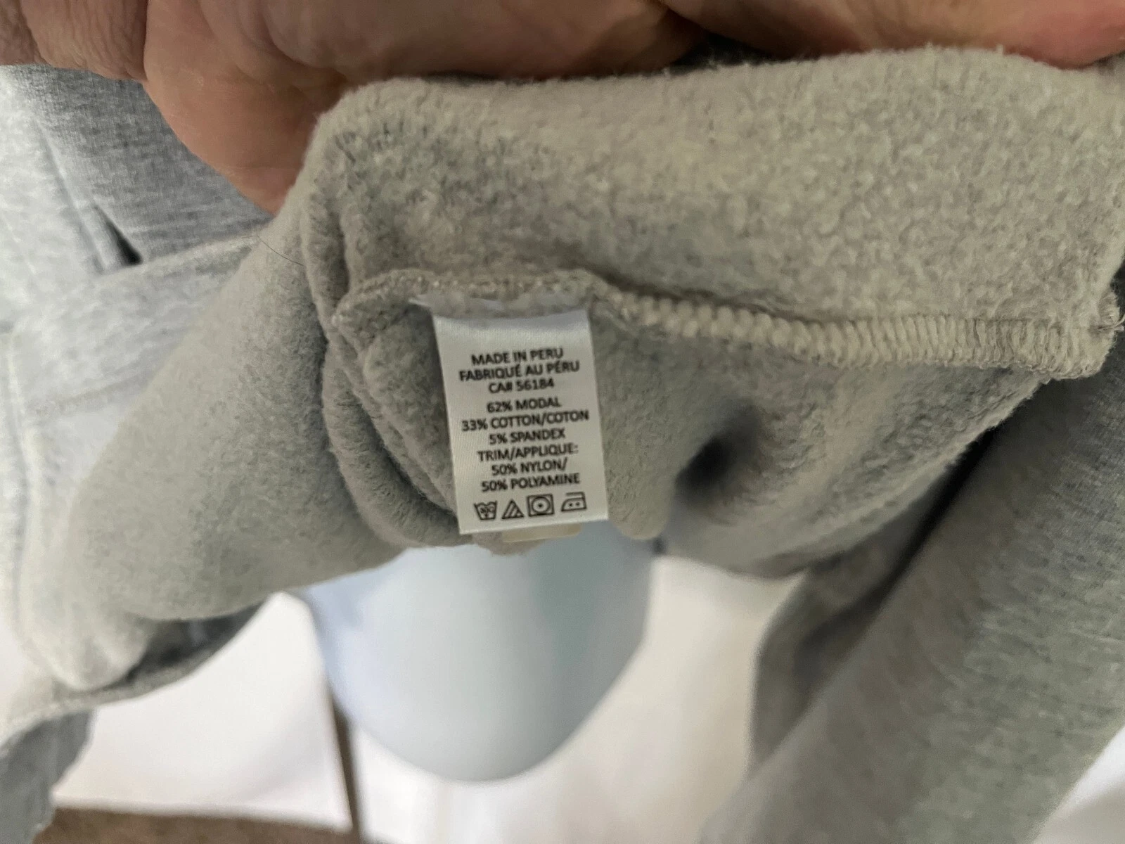 B.Draddy Men's Gray w/ Brown Trim Shirt Jacket Shacket Golf XL - product detail image 6