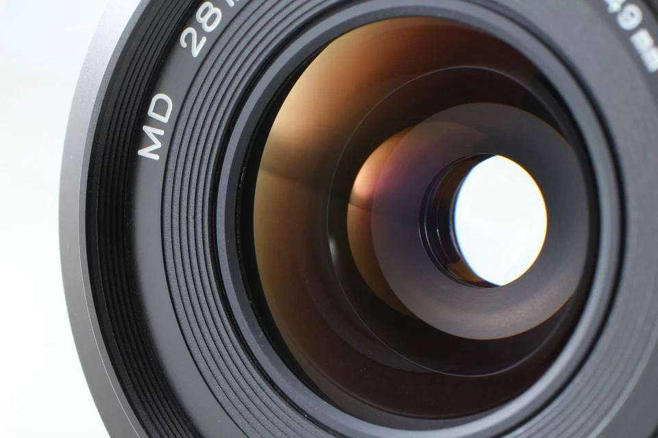 [COMO NUEVO en estuche] Lente MF Gran Angular Minolta Nueva MD NMD 28mm f2.8 de JAPÓN Foto 4 de 4