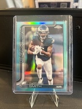 2025 Topps Chrome Football DeVonta Smith teal  Refractor/299Philadelphia Eagles