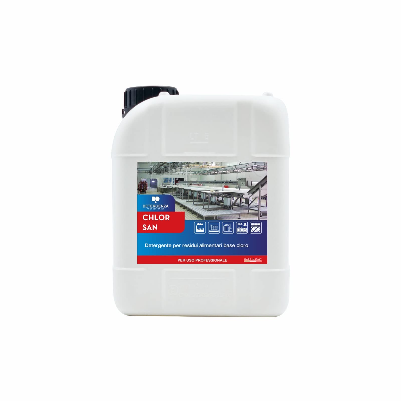 CHLOR San Detergente Professionale Alcalino Cloroattivo - 5L / 30L