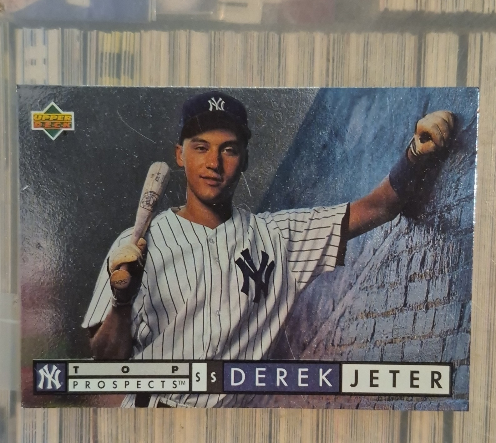 Upper Deck 1994 Top Prospects Derek Jeter Scratche #550 New York Yankees MLB