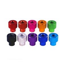 Knurled Thumb Nuts M2 M2.5 Aluminum Alloy Metric Fastening High Type Grip Knob