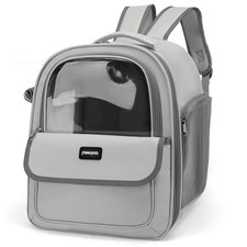 Pet Carrier Backpack, Going Out Large Cat Backpack Transparent Space Capsule Bre