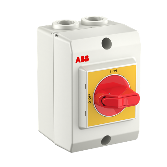 ABB OTP16KA3M Sicherheitsschalter 3-polig 7,5 kW 400V m. rot-... 1SCA022399R6590