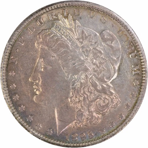 1895-O Morgan Silver Dollar EF Uncertified #123