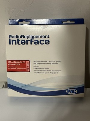PAC RP5GM11 Radio Replacement Interface with Built-In OnStar Retention