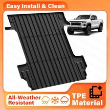 Fit 2019-2026 Chevy Silverado 1500gmc Sierra 1500 5.8ft Truck Bed Mat Bed Liner