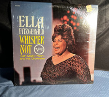 Ella Fitzgerald Whisper Not 12" Vinyl LP Verve V6-4071 Marty Paich