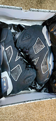 Jordan Air Jordan 6 Retro Black/Metallic Silver Cap & Gown IR2266 010