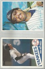 New York Yankees 231 card 1980-1993 non-base issue/boxed set cards lot-all difft