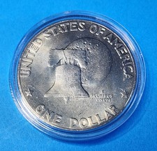 1976 P Eisenhower Dollar Type 1 BU Ike US Mint Coin