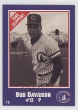 1990 Cracker Jack Columbus Clippers Police Bob Davidson #10 0u7