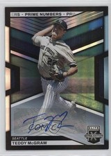 2023 Elite Extra Edition Prime Numbers A Signatures /200 Teddy McGraw Auto 8k4