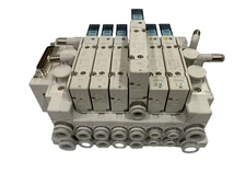 SS5Y5-X5S1739 SMC Pneumatics Valve Bank SY5100R-5NZ1 X 4  SY5B00R-5NZ1 X 2