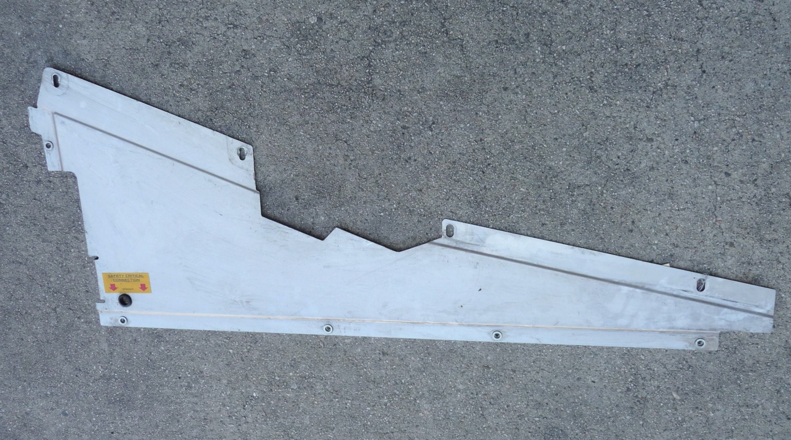 17-22 McLaren Coupe 720s Rear Right Under Carrige Shield Splash Guard Plate OEM
