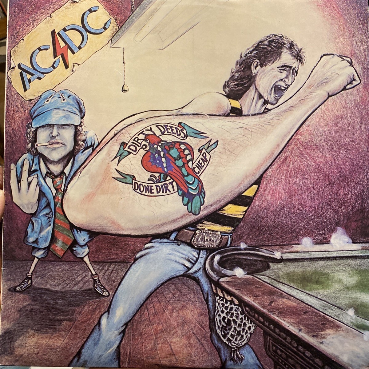AC/DC - Dirty Deeds Done Dirt Cheap - 1977 Australian LP AC/DC - Dirty Deeds Done Dirt Cheap - 1977 Australian LP