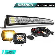 Roof 52 Inch Led Work Light Bar Flood Spot Combo For Truck 4wd Offroad Suv Roof 52 Inch Led Work Light Bar Flood Spot Combo For Truck 4wd Offroad Suv