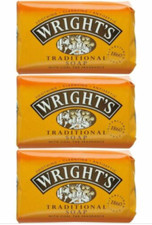 12 Bars WRIGHTS Traditional Coal Tar Antiseptic Cleansing Fragrance Soap 100g