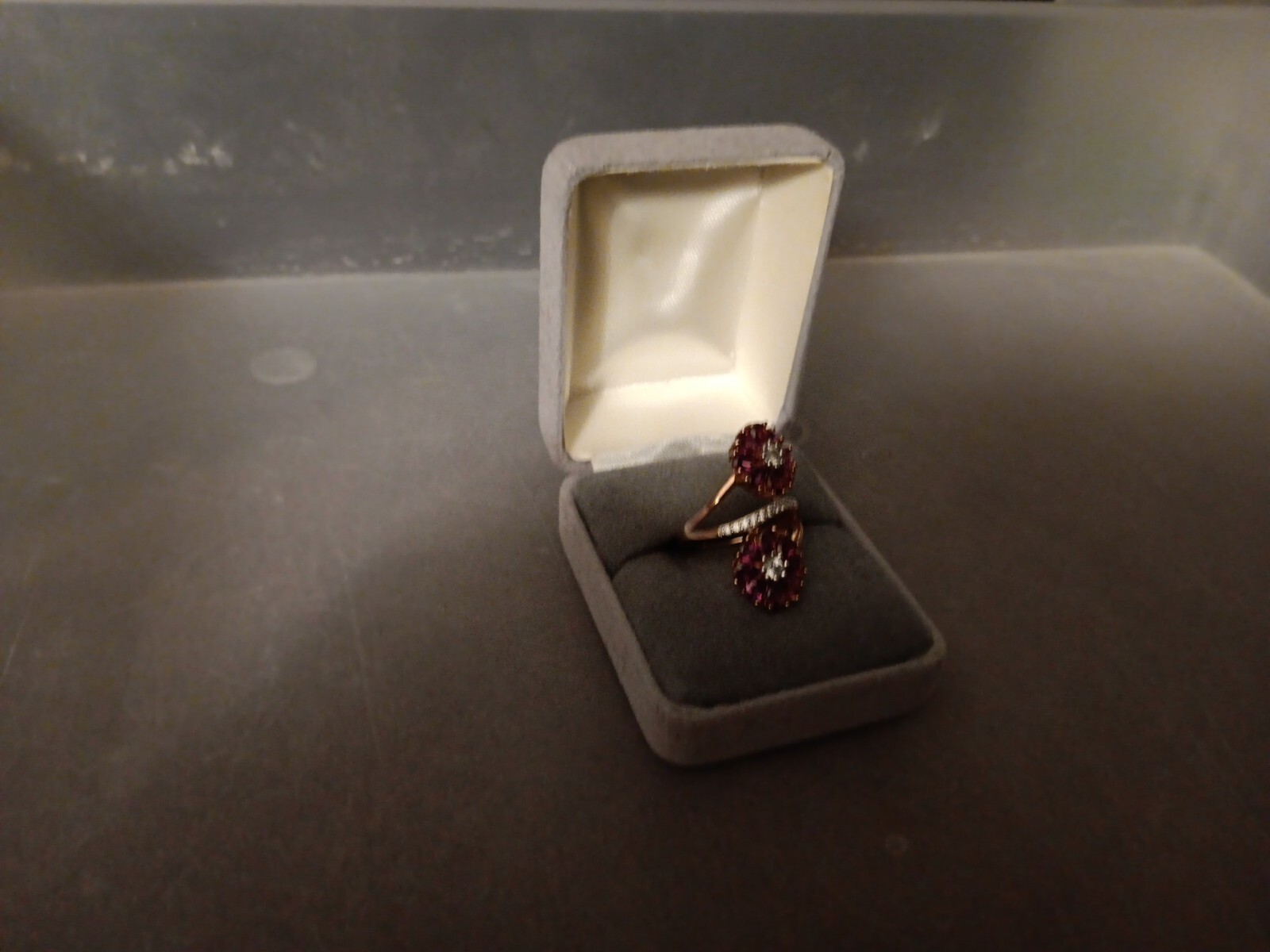 Raspberry Garnet Ring - image 3