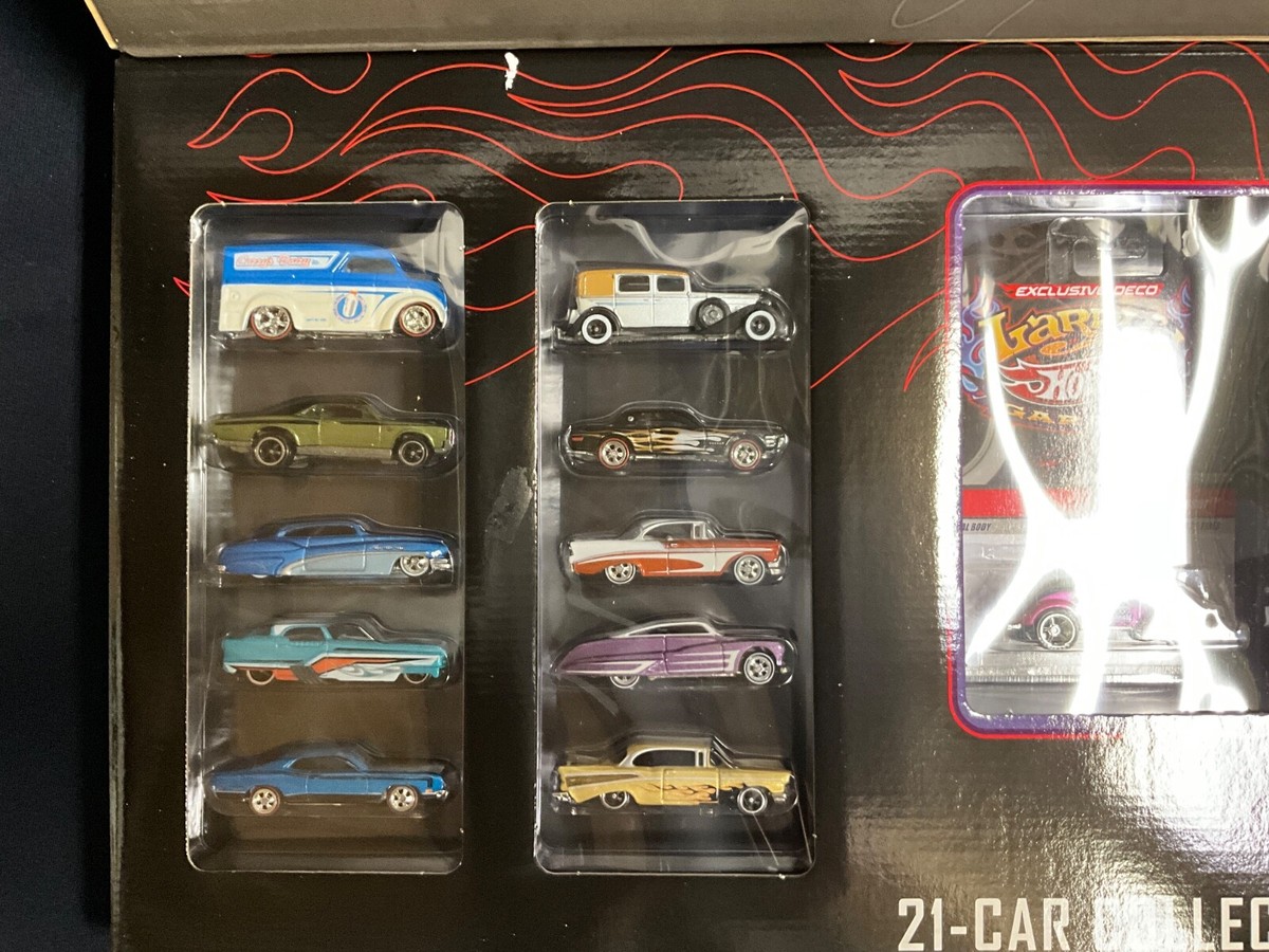 Hot Wheels Larry's Garage 21 - Car Collection, Real Riders | eBay