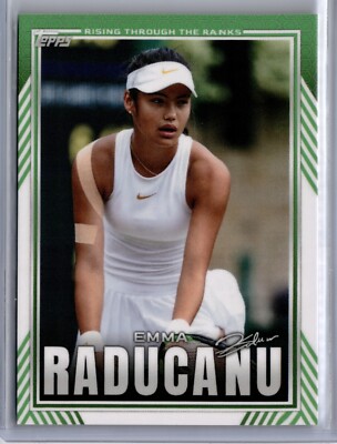 2022 Topps X Emma Raducanu Rising Ace Retrospective #11 Rising