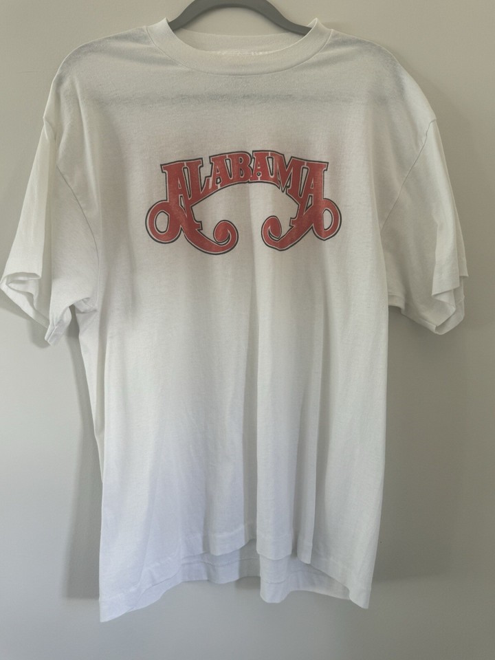Alabama Country Band Tshirt Vintage Stage Hand Fits Size Large (marked