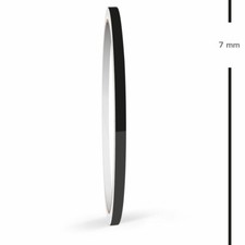 Zierstreifen 7mm 10 Meter Schwarz Glänzend RAL 9005 Glanz Auto Boot Motorrad