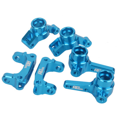 Aluminum Front Rear Uprights Arms C-Hubs for Tamiya GF-02 TL-01 Chassis Upgrades