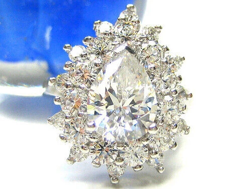 Anillos de Moda Anillo Diamonique 7.5