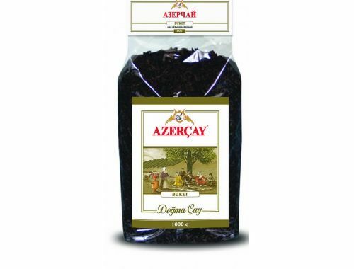 500g Black Tea - Azercay Buket Large Leaf Azerbaijan Tea - Clear Foil ...