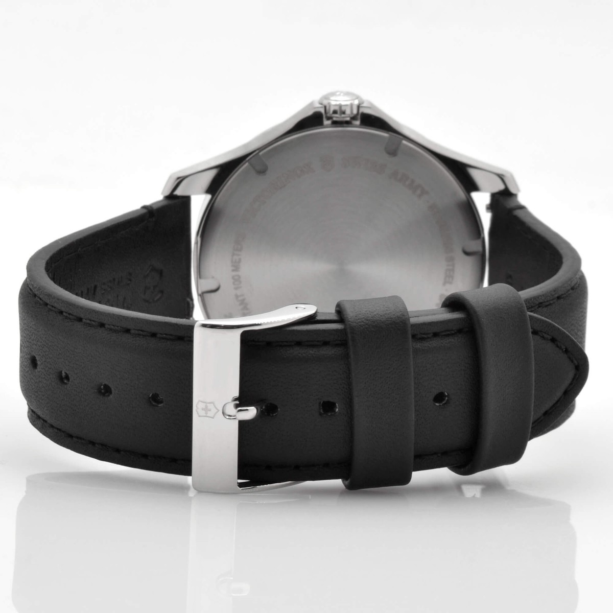 らぬ Victorinox Alliance Quartz Silver Dial Men's Watch 241905
