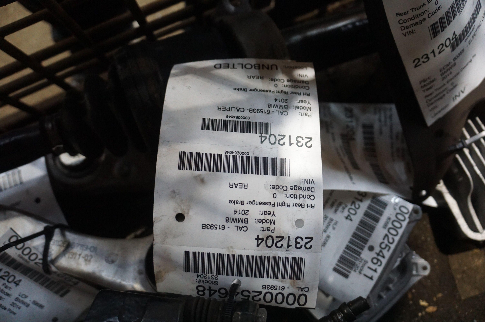 Front Right Side Spindle Knuckle Hub Wheel Bearing 31216858214 OEM BMW i8 14-19