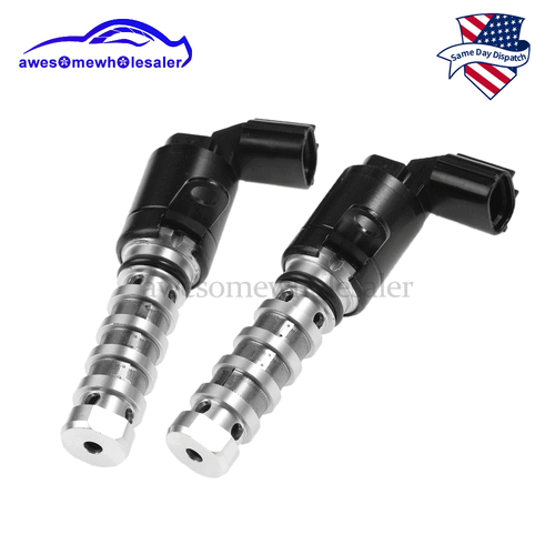 2x VVT Solenoid Valve 243752G500 For 1216 Kia Optima Hyundai Sonata 2