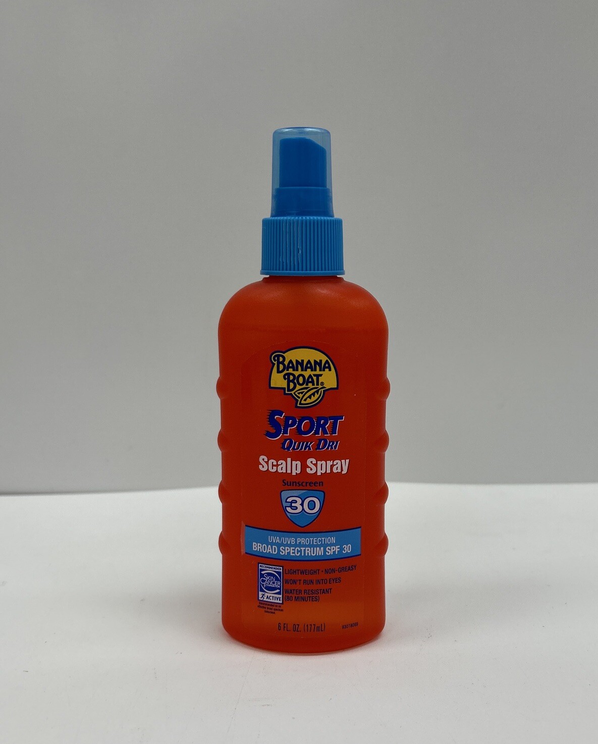 Banana Boat Sport Quik Dri Scalp Body Spray Sunscreen SPF 30 / 6 oz