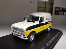 1:43 Renault 4 Van 4F Munro 1982 Diecast IXO Atlas Dealer Garage Scale Model Car