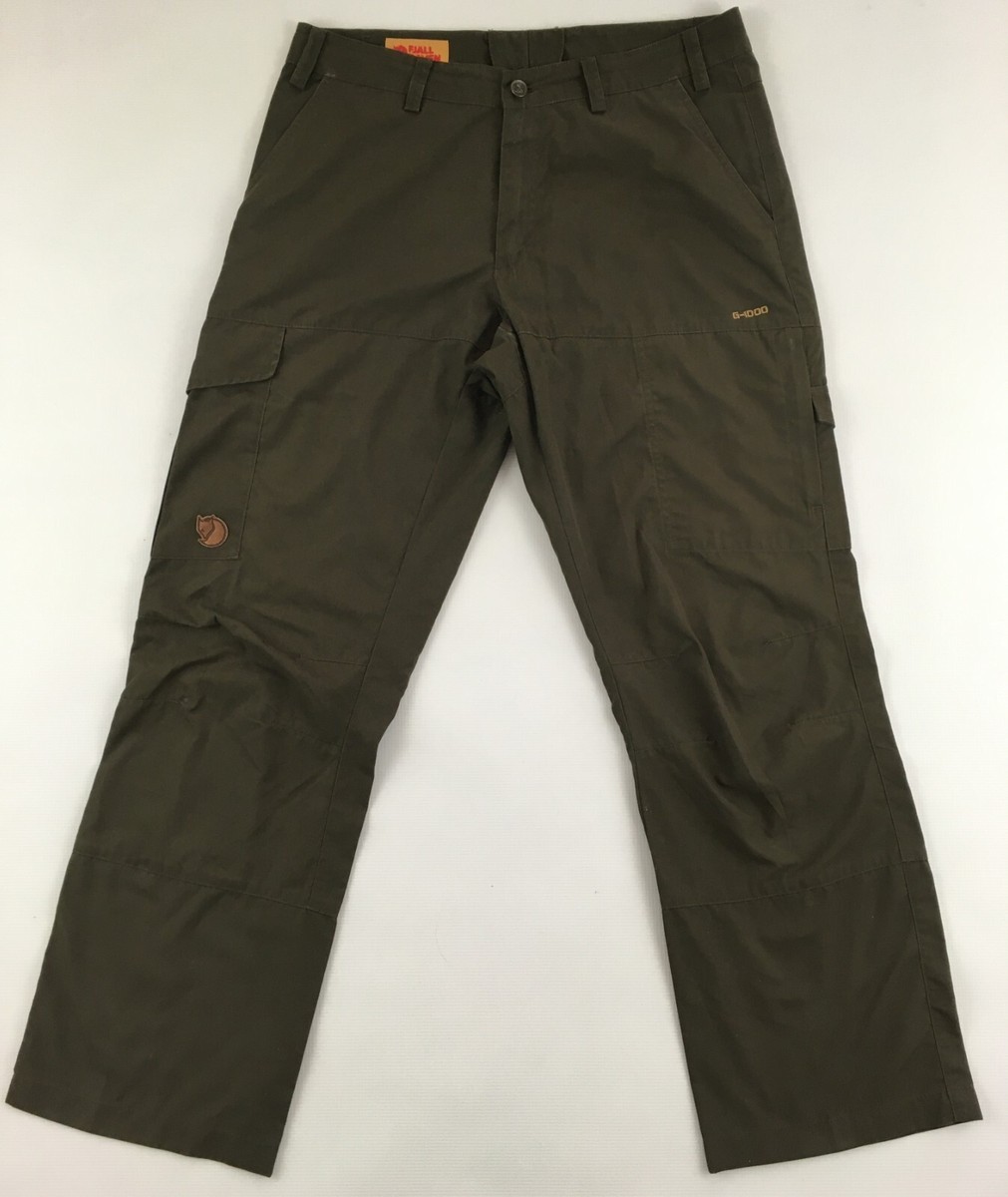 Fjallraven Karl Trousers G-1000 green trekking outdoor pants 85785 mens 48  M | eBay UK