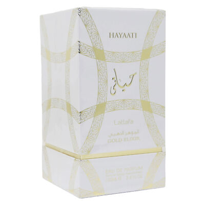 Lattafa Hayaati Gold Elixir Unisex EDP 3.4 oz / 100ml - BRAND NEW