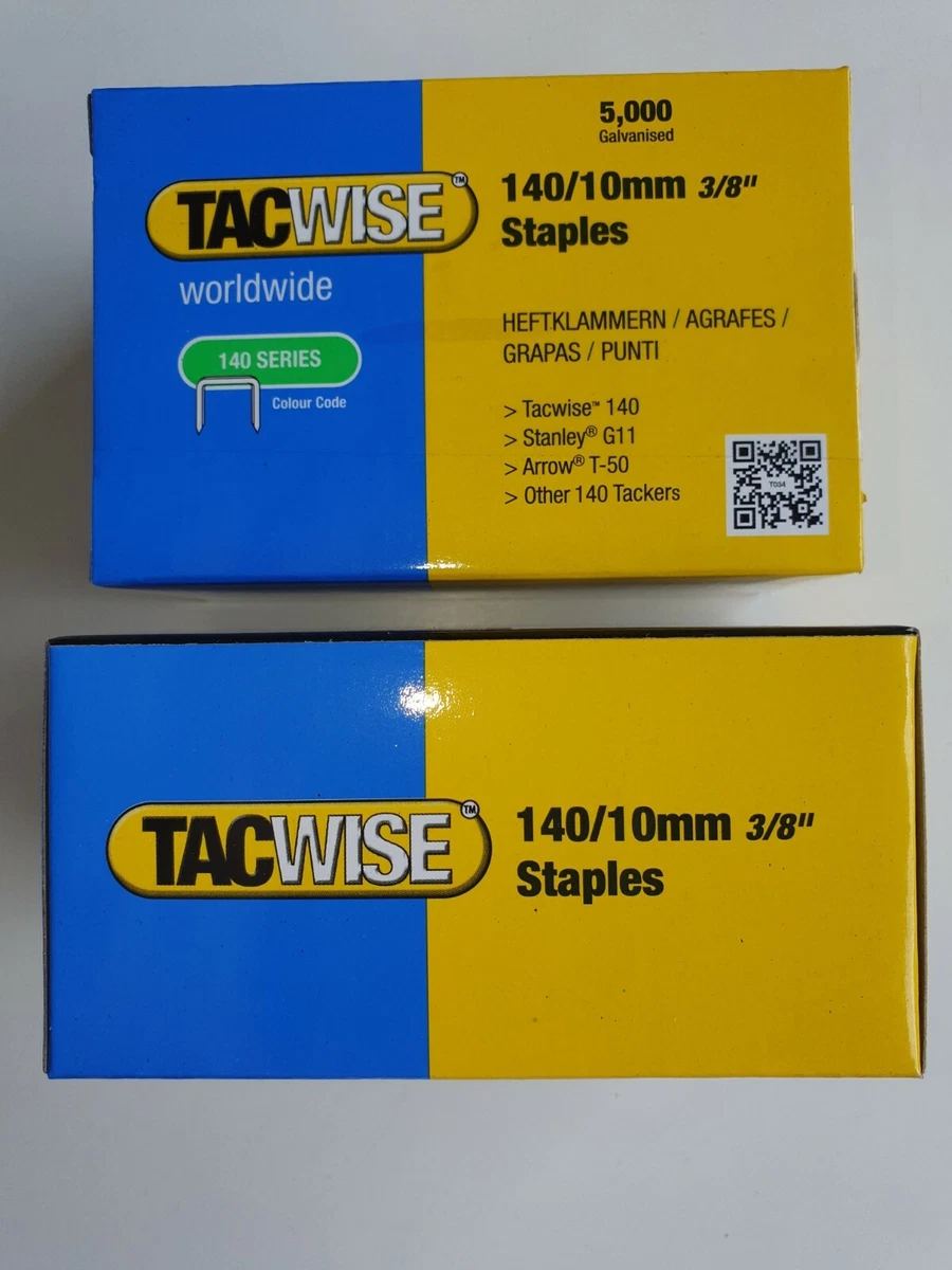 Underlay staples 30 x PACKETS OF 10mm 140 series hammer tacker