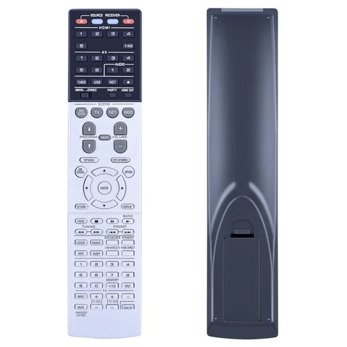 New RAV502 ZF27000 Remote Control Work For YAMAHA AV Receiver RX-V775 RXV775 - Picture 1 of 8