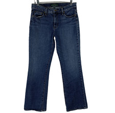LRL Lauren Ralph Lauren Jeans Women's Size 8 Classic Bootcut Mid Rise Stretch