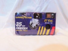 Goodyear 35mm 400 ASA / ISO 27 exp. disposable camera with film / flash