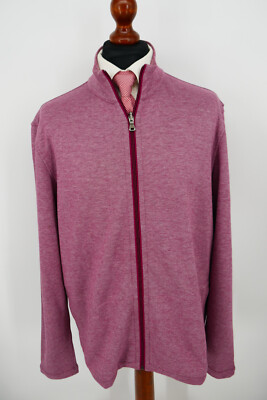 Hugo Boss Weste Pullover Gr.XXL 100% Baumwolle Hell Flieder Black Label Top Zust